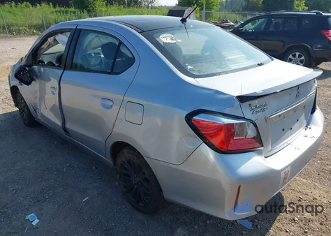 2023 Mitsubishi Mirage G4 Es/G4 Le/G4 Black Edition z USA, uszkodzony, nr VIN ML32FUFJ9PHF00819